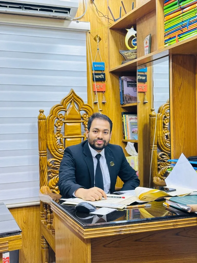 Advocate Ataur Rahman in Chamber